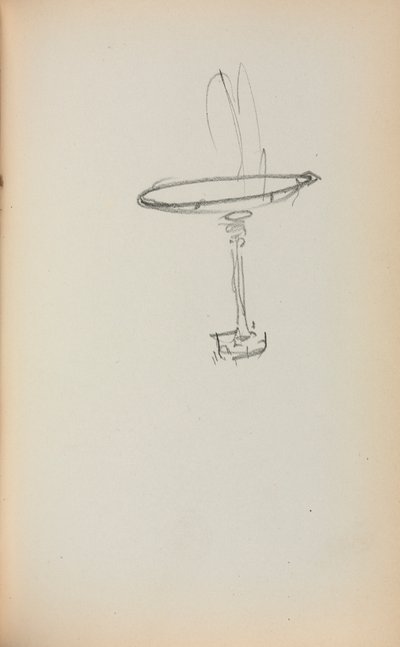 Cuaderno de bocetos italiano: Fuente (página 145) de Maurice Brazil Prendergast