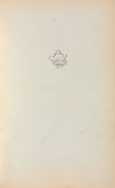Cuaderno de bocetos italiano: Cabeza de un hombre página 223, 1898-1899 de Maurice Brazil Prendergast