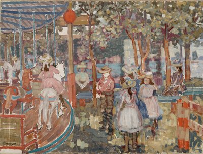Merry-Go-Round de Maurice Brazil Prendergast