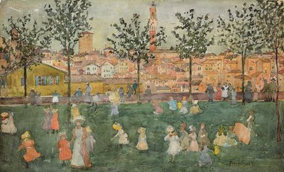 Siena, c.1898-99 de Maurice Brazil Prendergast