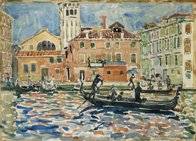 Venecia, c.1909 de Maurice Brazil Prendergast