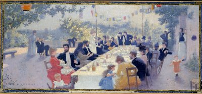 El banquete de bodas de Maurice Chabas