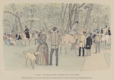 Ilustración para Paris Brillant de Maurice Charles Mathieu Bonvoisin