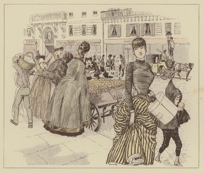 Ilustración para Paris Brillant de Maurice Charles Mathieu Bonvoisin