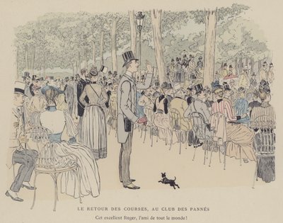 Ilustración para Paris Brillant de Maurice Charles Mathieu Bonvoisin