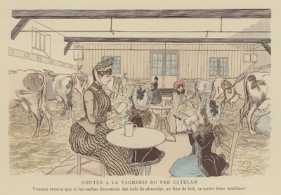 Ilustración para Paris Brillant de Maurice Charles Mathieu Bonvoisin