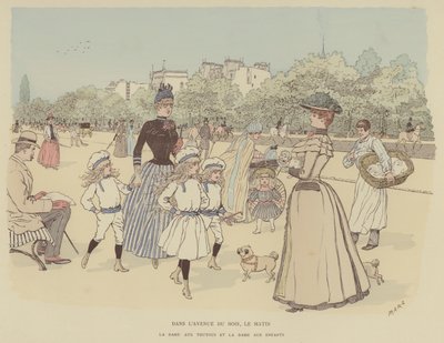 Ilustración para Paris Brillant de Maurice Charles Mathieu Bonvoisin
