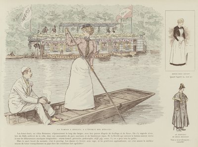 Ilustración para La Vie De Londres por Mars de Maurice Charles Mathieu Bonvoisin