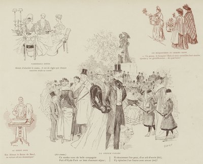 Ilustración para La Vie De Londres de Maurice Charles Mathieu Bonvoisin