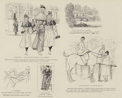 Ilustración para La Vie De Londres de Maurice Charles Mathieu Bonvoisin