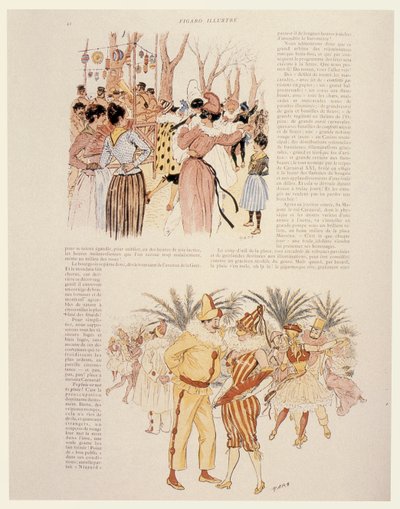 Carnaval de Niza, 1894 de Maurice Charles Mathieu Bonvoisin