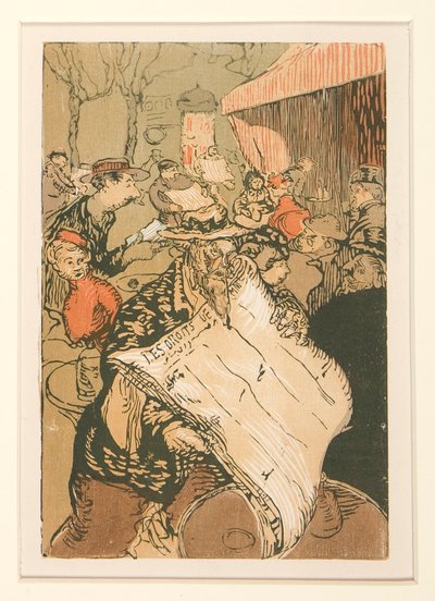 Los vendedores ambulantes de La Pensee, Les Boulevards, p. 45 de Maurice Delcourt