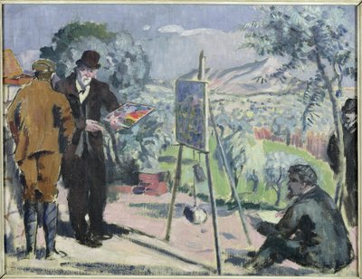 Una visita a la casa de Cézanne en Aix de Maurice Denis