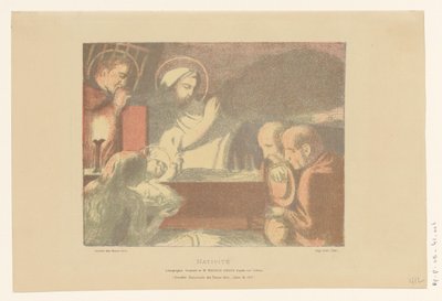 Adoración del Niño Jesús
Nacimiento (título en el objeto) de Maurice Denis