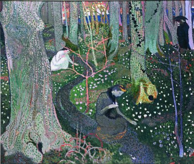 Abril Las anémonas, 1891 de Maurice Denis