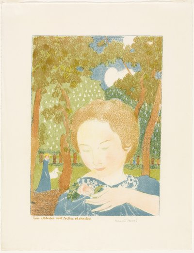 Las actitudes son fáciles y castas, lámina dos de Amor de Maurice Denis