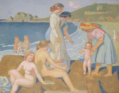Baigneuses à Perros-Guirec de Maurice Denis