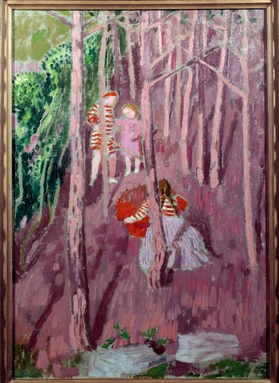 Niños en el Bosque del Silencio de Maurice Denis