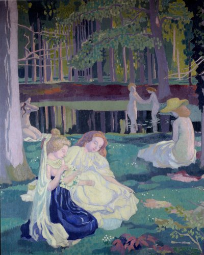 Juego de volante (detalle) de Maurice Denis