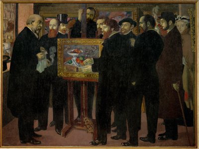 Homenaje a Cezanne de Maurice Denis