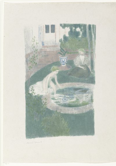 El reflejo en la fuente de Maurice Denis