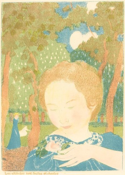 Las actitudes son fáciles y castas de Maurice Denis