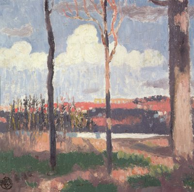 Acueducto de Marly visto desde Pecq de Maurice Denis