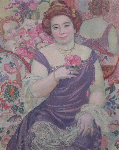 Marthe con una Rosa, 1909 de Maurice Denis