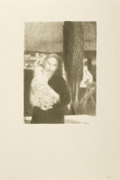 Maternite au cypres de Maurice Denis