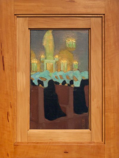 Misa matutina (Monjas en oración) de Maurice Denis