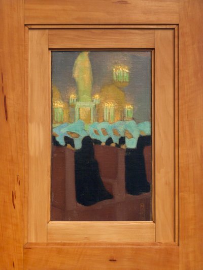 Misa matutina (Monjas en oración) de Maurice Denis