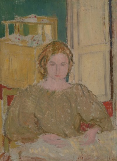 Retrato de Martha con las manos abiertas, c.1894-95 de Maurice Denis