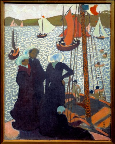 Regatas en Perros en Bretaña de Maurice Denis