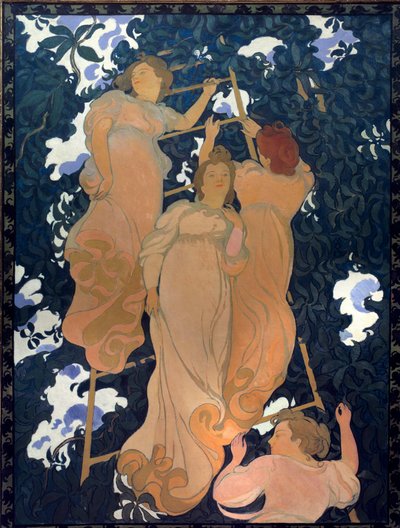 La escala en el follaje de Maurice Denis