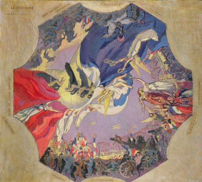 La victoria de 1918 (óleo sobre lienzo) de Maurice Denis