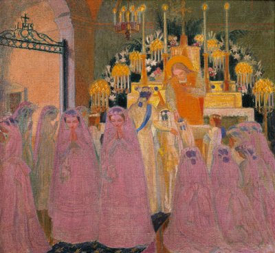 Los comulgantes de Maurice Denis
