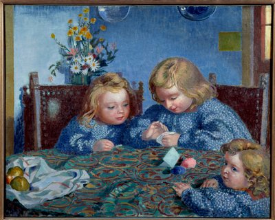 La lección de costura de Maurice Denis