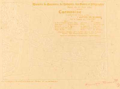 Carmosine de Maurice Dumont
