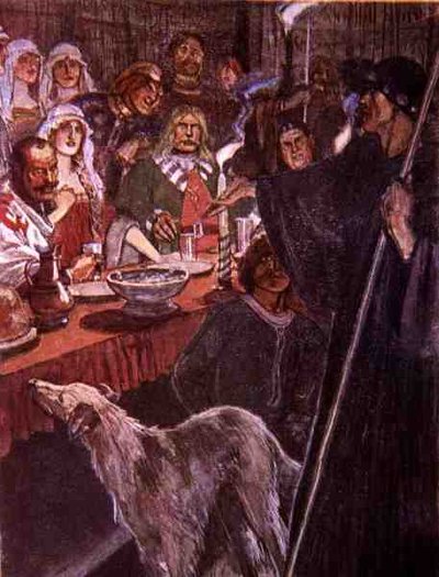 "Segundo a ninguno" dijo el peregrino que estaba lo suficientemente cerca para escuchar, ilustración de 