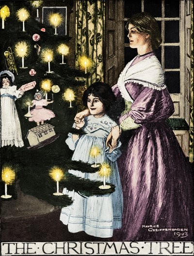 El árbol de Navidad de Maurice Greiffenhagen