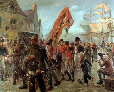 Corsarios en 1806 de Maurice Henri Orange