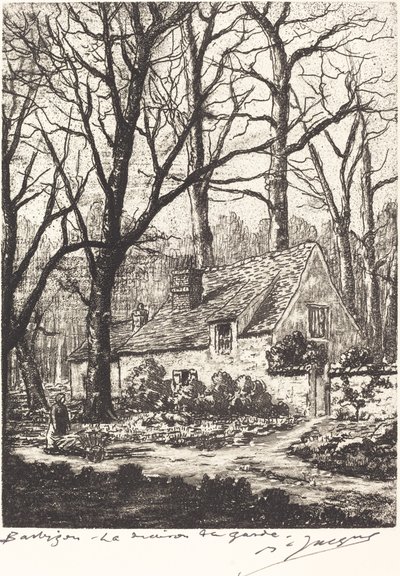 Barbizon: La casa del guardia de Maurice Jacque
