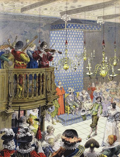 Un baile en la Corte de Maurice Leloir