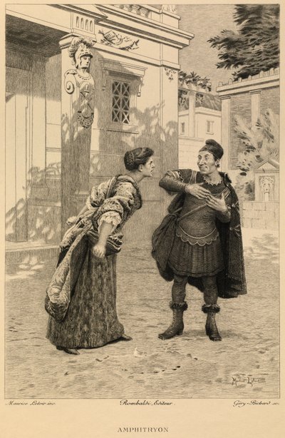 Amphitryon de Moliere de Maurice Leloir