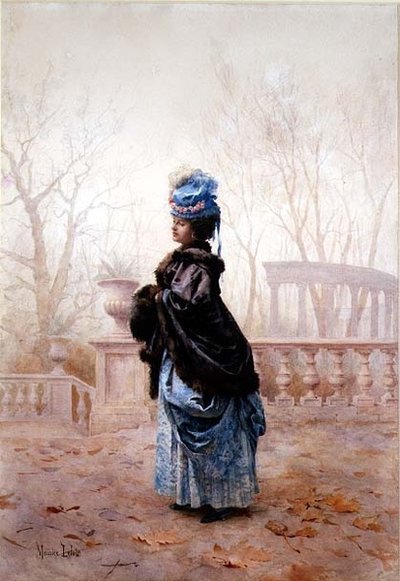 Una dama elegante de Maurice Leloir