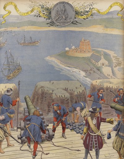 Batalla de Camaret de Maurice Leloir