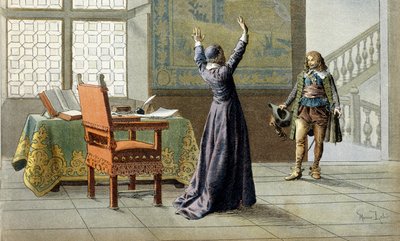 Historia de Francia: Cardenal Richelieu (Armand Jean du Plessis) de Maurice Leloir