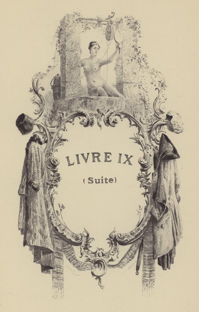 Ilustración para el Libro IX de Les Confessions de Jean-Jacques Rousseau de Maurice Leloir