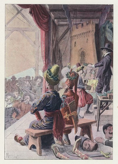 Ilustración para Gil Blas de Maurice Leloir