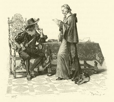 Ilustración para Los Tres Mosqueteros de Maurice Leloir